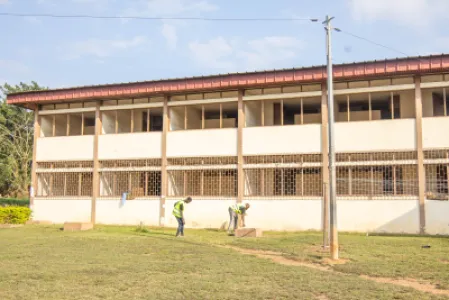 État des bâtiments du Campus 1 de Bouaké – Programme 2025 de réhabilitation des universités et cités universitaires — Photo 2
